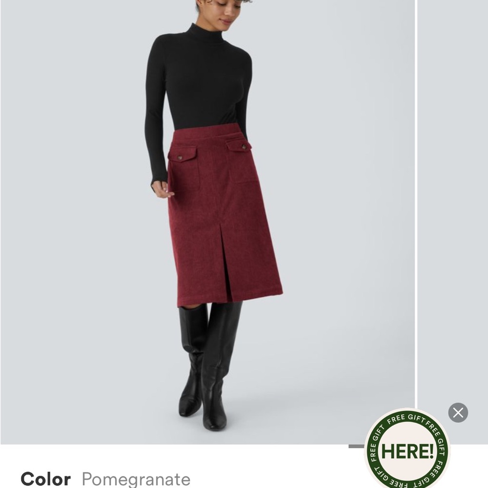 HALARA Pomegranate Pencil Skirt